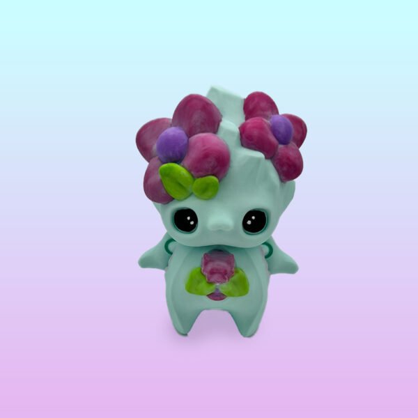 Cute toy with colorful flower design.